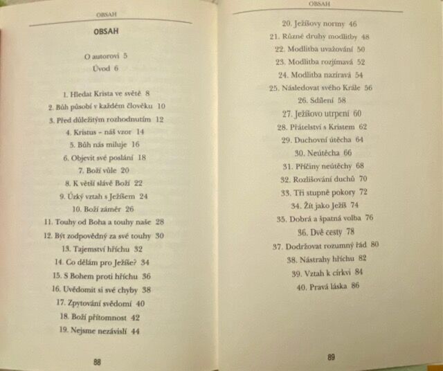 Kniha "O Duchovních cvičeních Ignáce z Loyoly" 