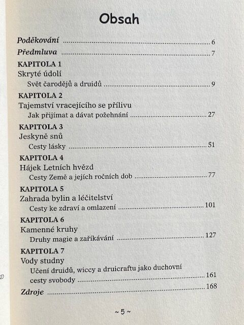Kniha "Magie druidů a wiccanů"   