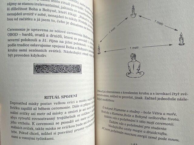 Kniha "Magie druidů a wiccanů"   