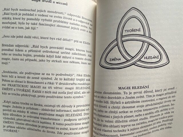 Kniha "Magie druidů a wiccanů"   