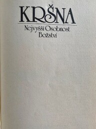 Knihy "Krišna: Nejvyšší osobnost Božství"    