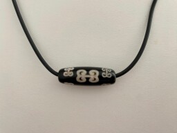 Tibetský korálek DZI Dračí žíly
